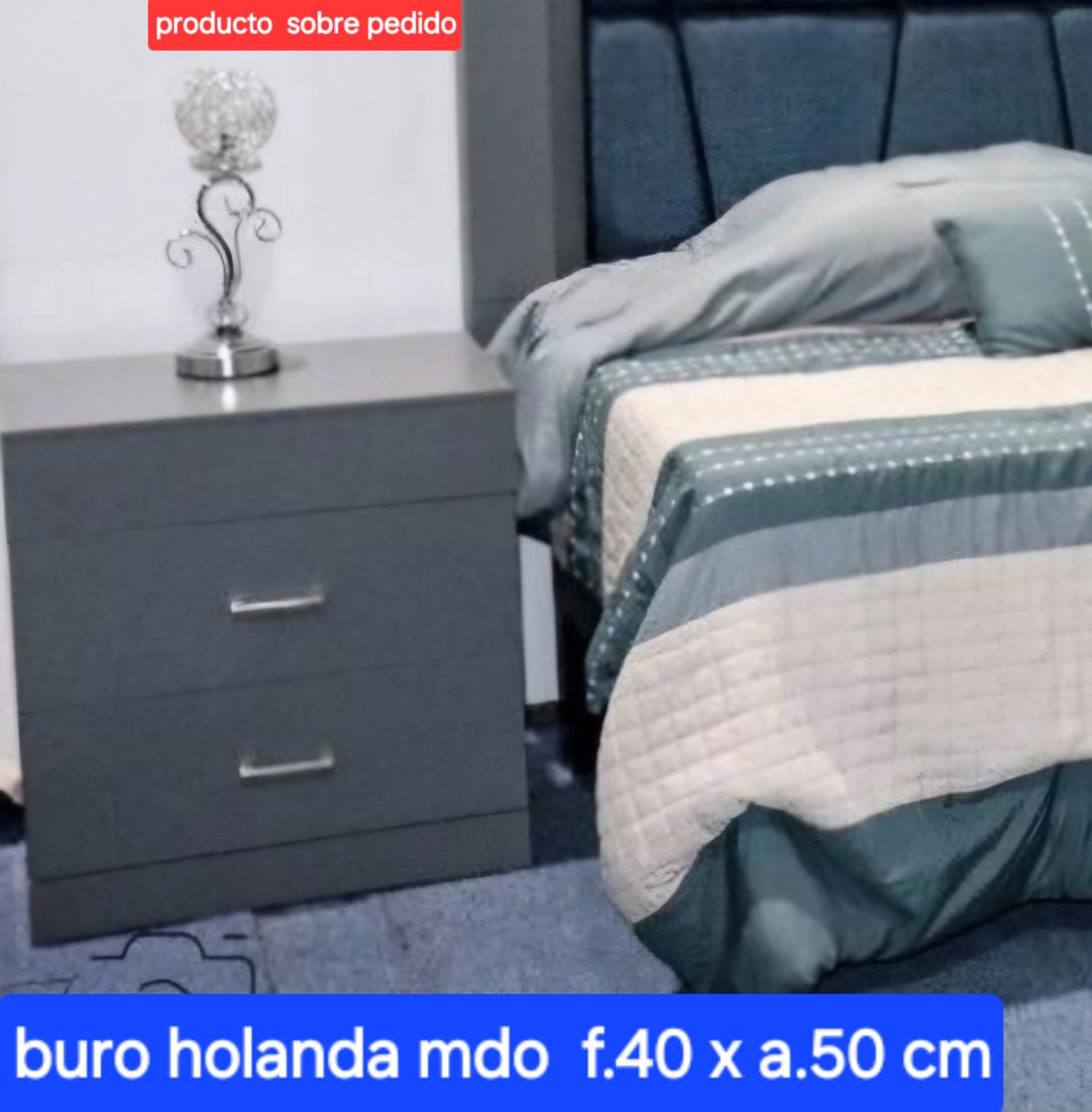 Buró Holanda con compartimiento
